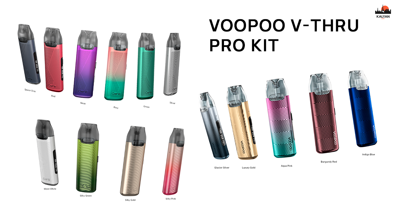 VooPoo V.Thru Pro Kit Кольори